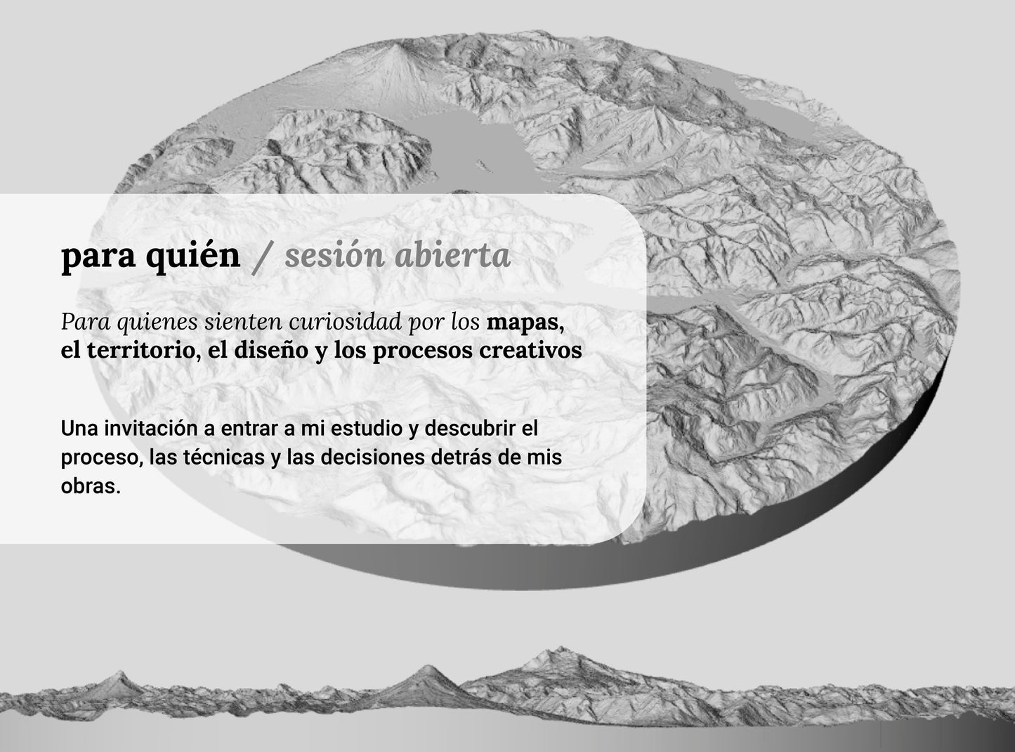Estudio Abierto · Anatomía de la creación de un mapa