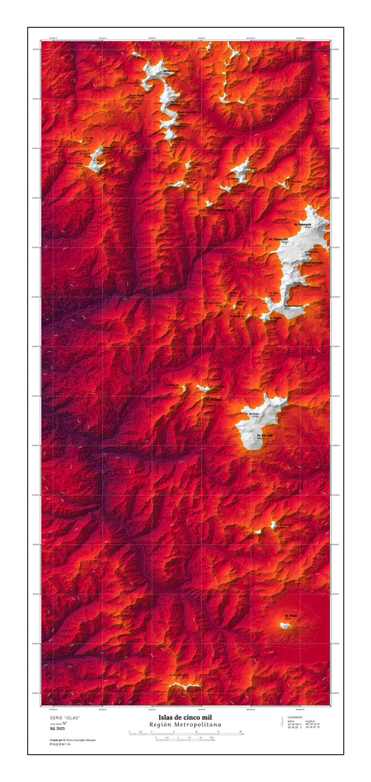 Islas de cinco mil metros: Alturas de los Andes centrales