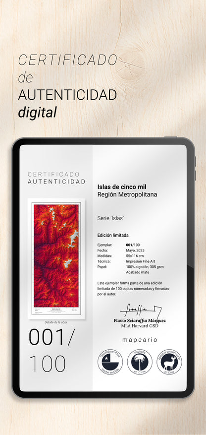 Islas de cinco mil | Región Metropolitana