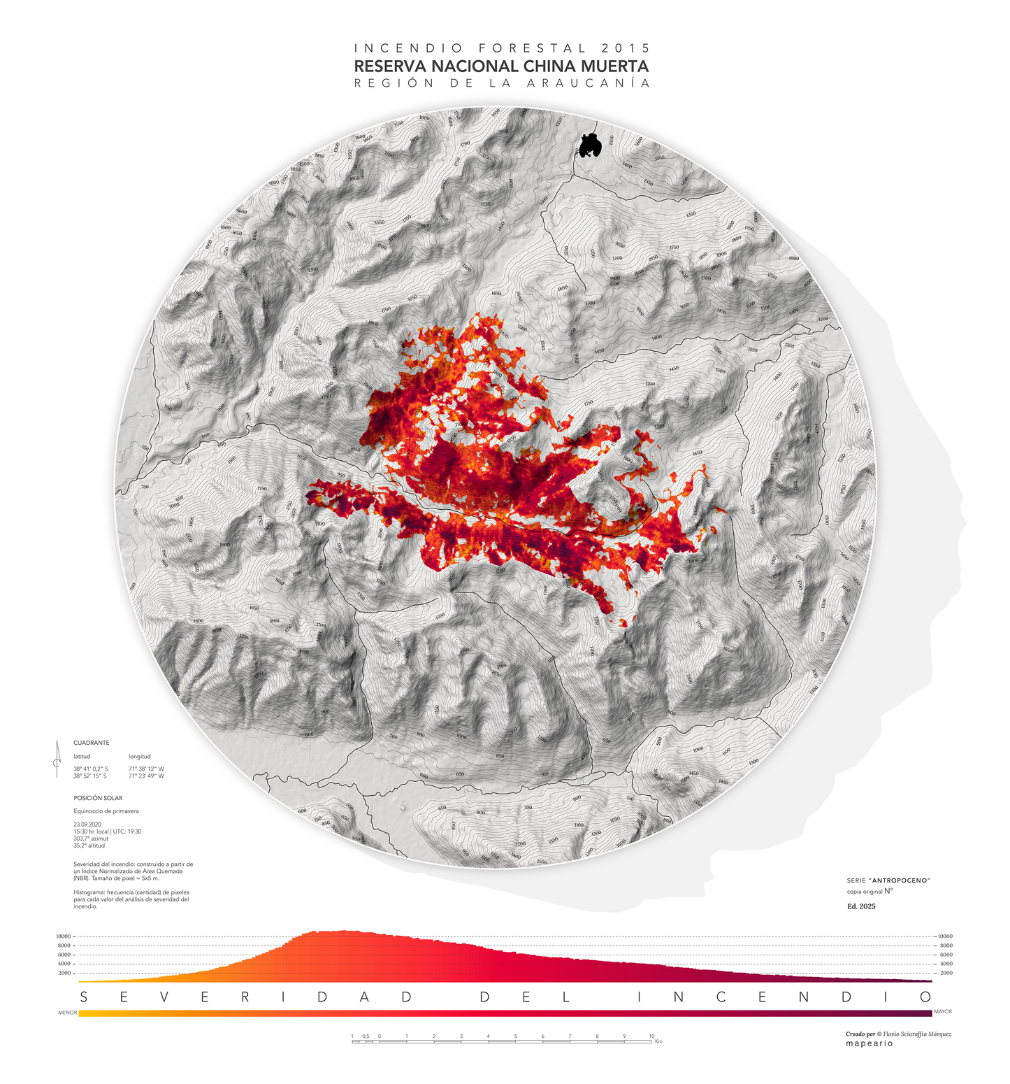 Reserva Nacional China Muerta | Incendio forestal 2015