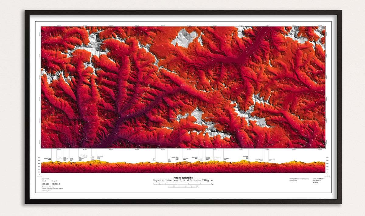 Andes centrales, Región de O'Higgins