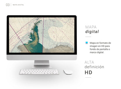 Antártica chilena histórico con datos de hielo marino