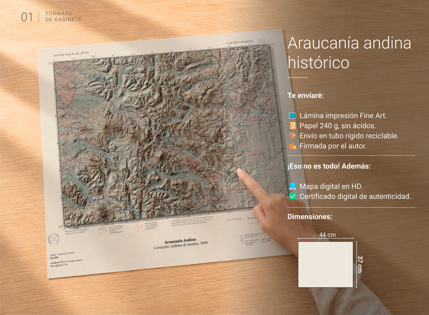 Araucanía andina histórico