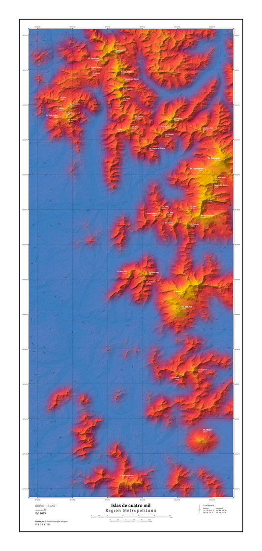 Islas de cuatro mil metros: Alturas de los Andes centrales